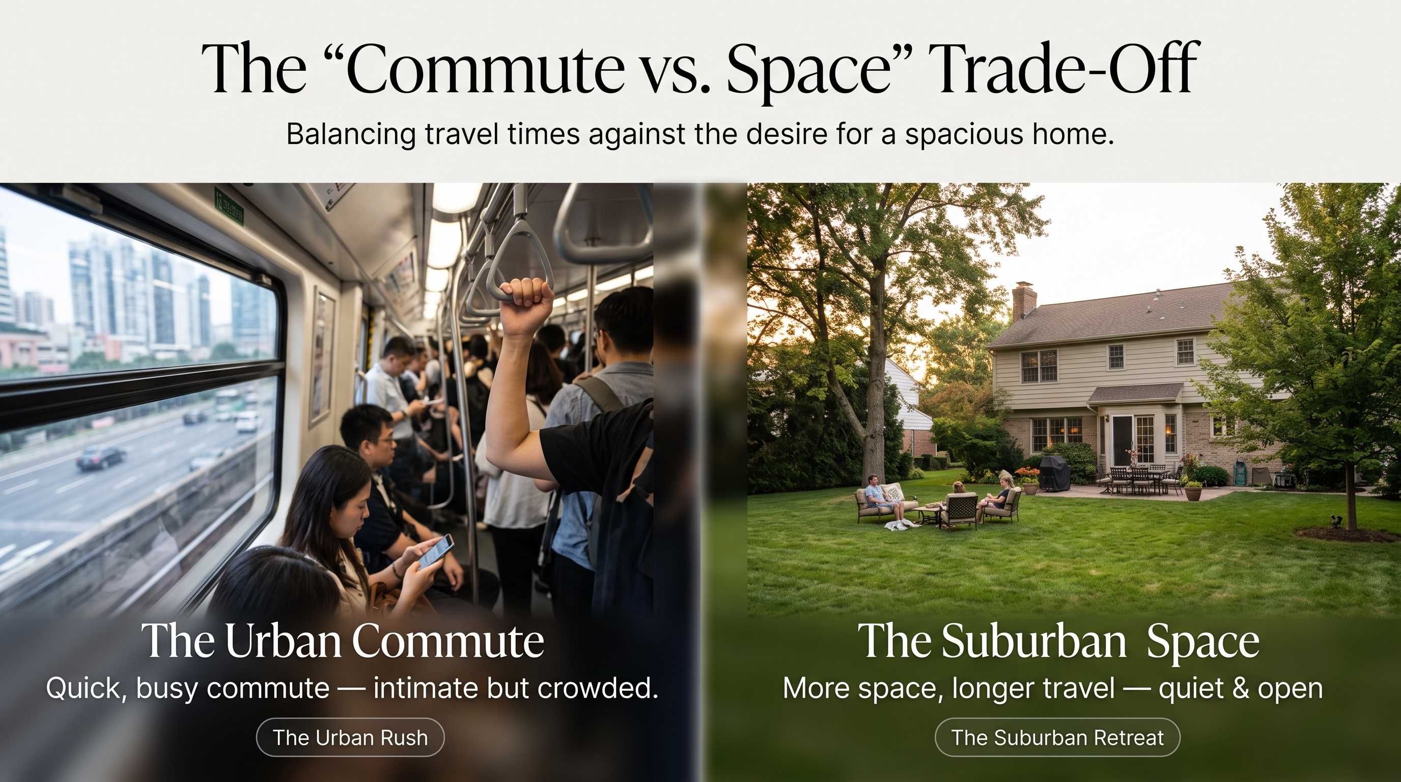 The "Commute vs. Space" Trade-Off